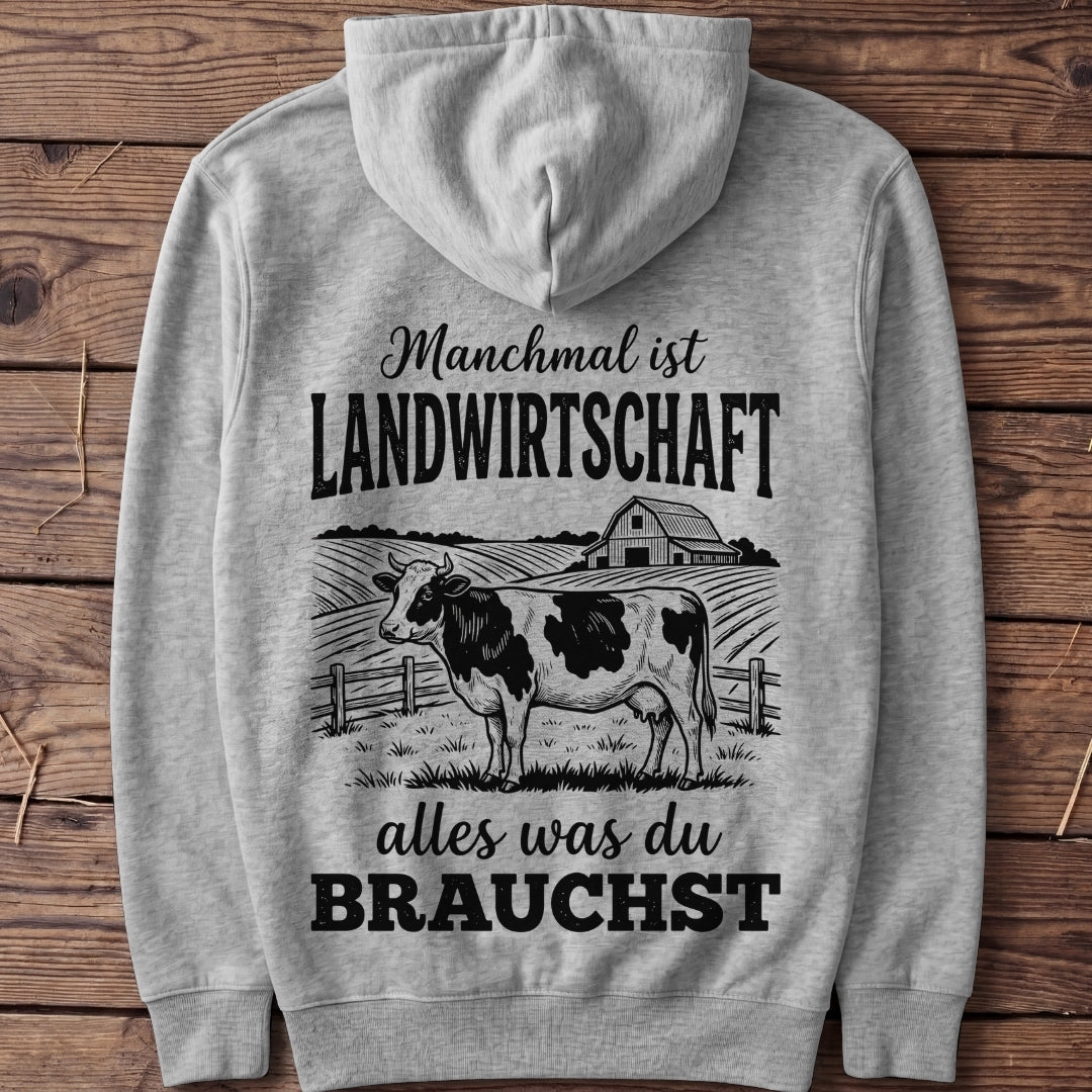 Unisex Hoodie "Alles was du brauchst" - Agrarelite
