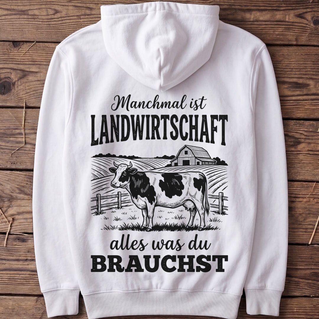 Unisex Hoodie "Alles was du brauchst" - Agrarelite