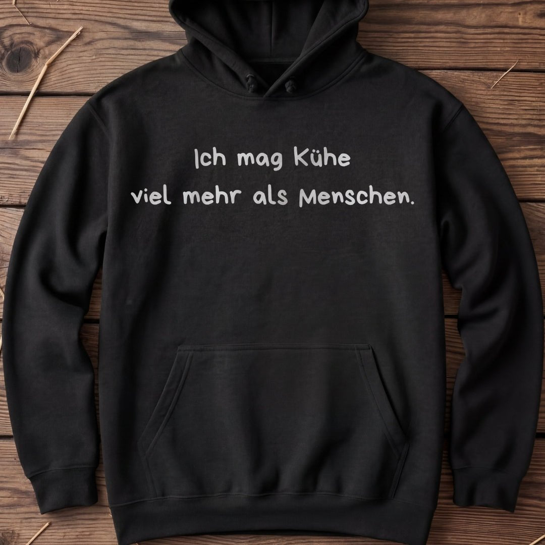 Unisex Hoodie "Ich mag Kühe" - Agrarelite