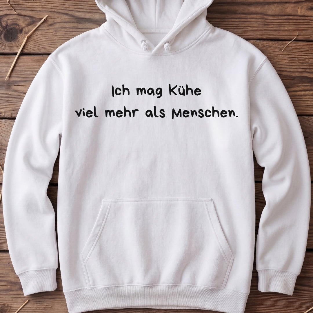 Unisex Hoodie "Ich mag Kühe" - Agrarelite