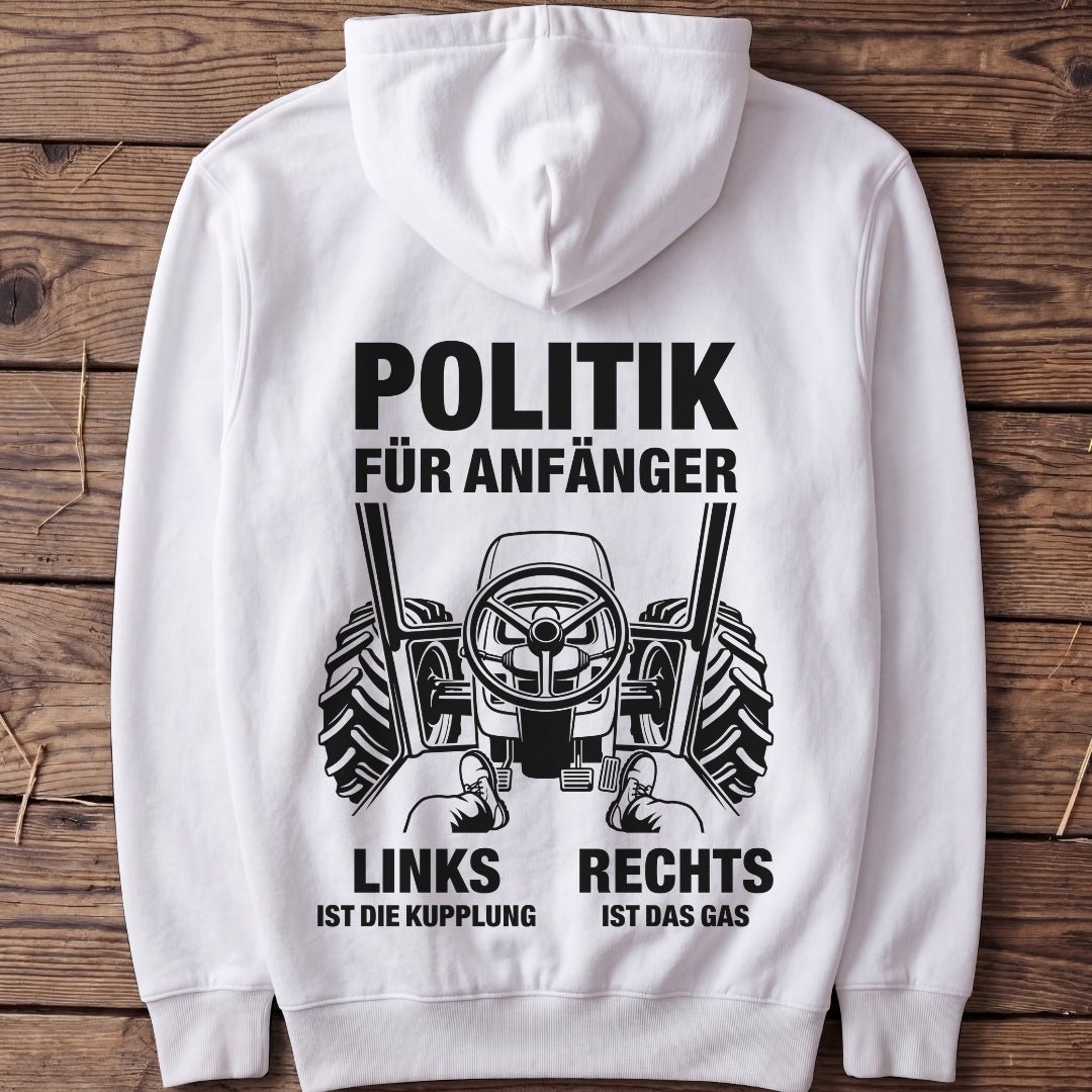 Unisex Hoodie "Politik" - Agrarelite