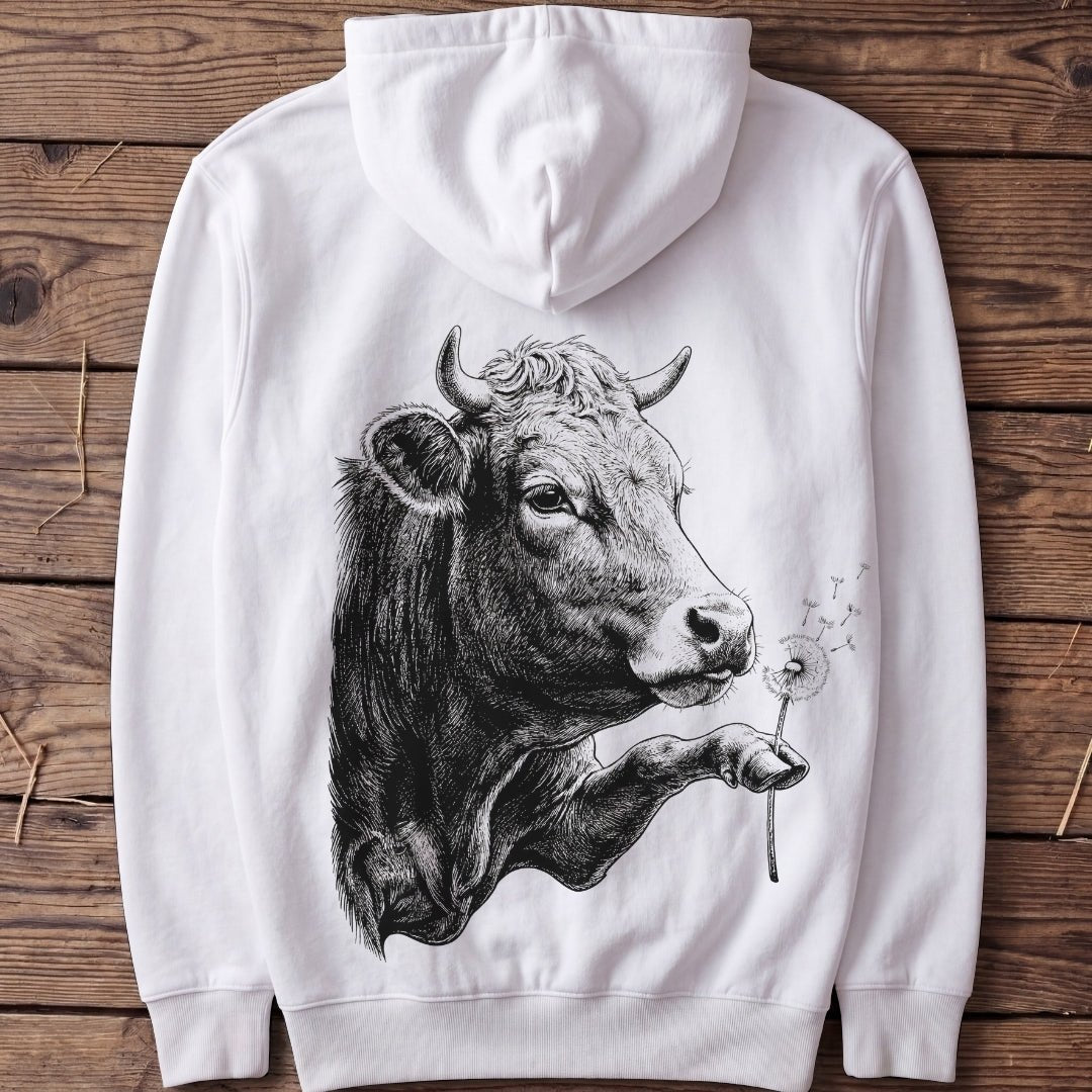 Unisex Hoodie "Pusteblume Kuh" - Agrarelite