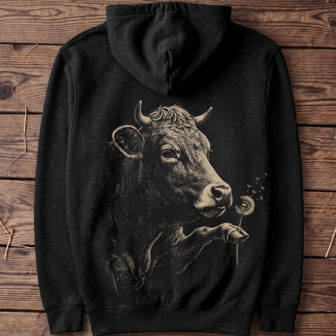 Unisex Hoodie "Pusteblume Kuh" - Agrarelite