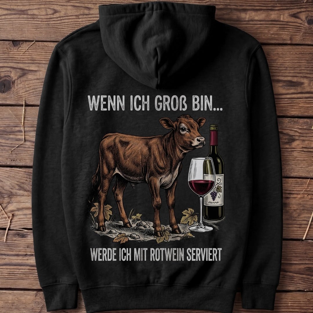 Unisex Hoodie "Rotwein" - Agrarelite