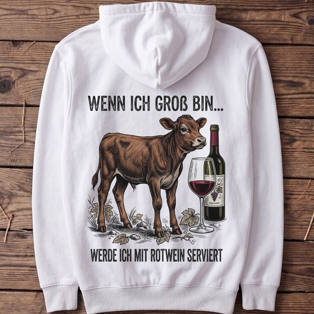 Unisex Hoodie "Rotwein" - Agrarelite