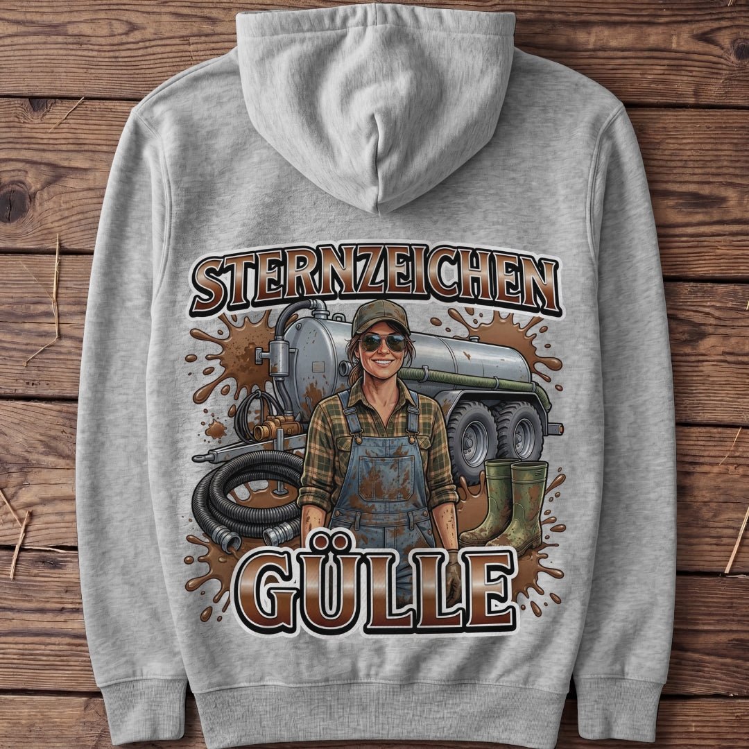 Unisex Hoodie "Sternzeichen Gülle Frau" - Agrarelite