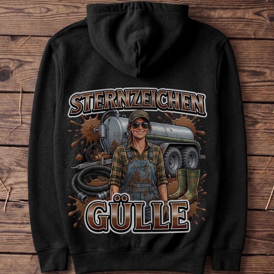 Unisex Hoodie "Sternzeichen Gülle Frau" - Agrarelite