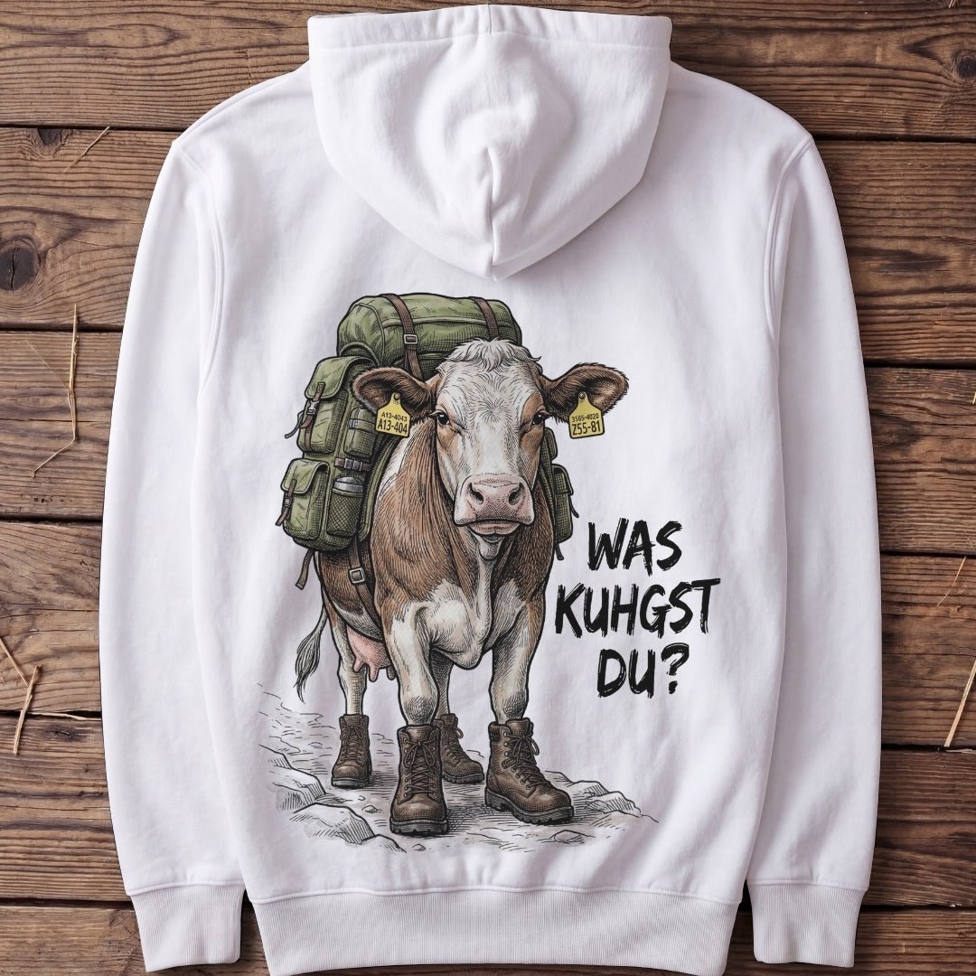 Unisex Hoodie "Was kuhgst du?" - Agrarelite