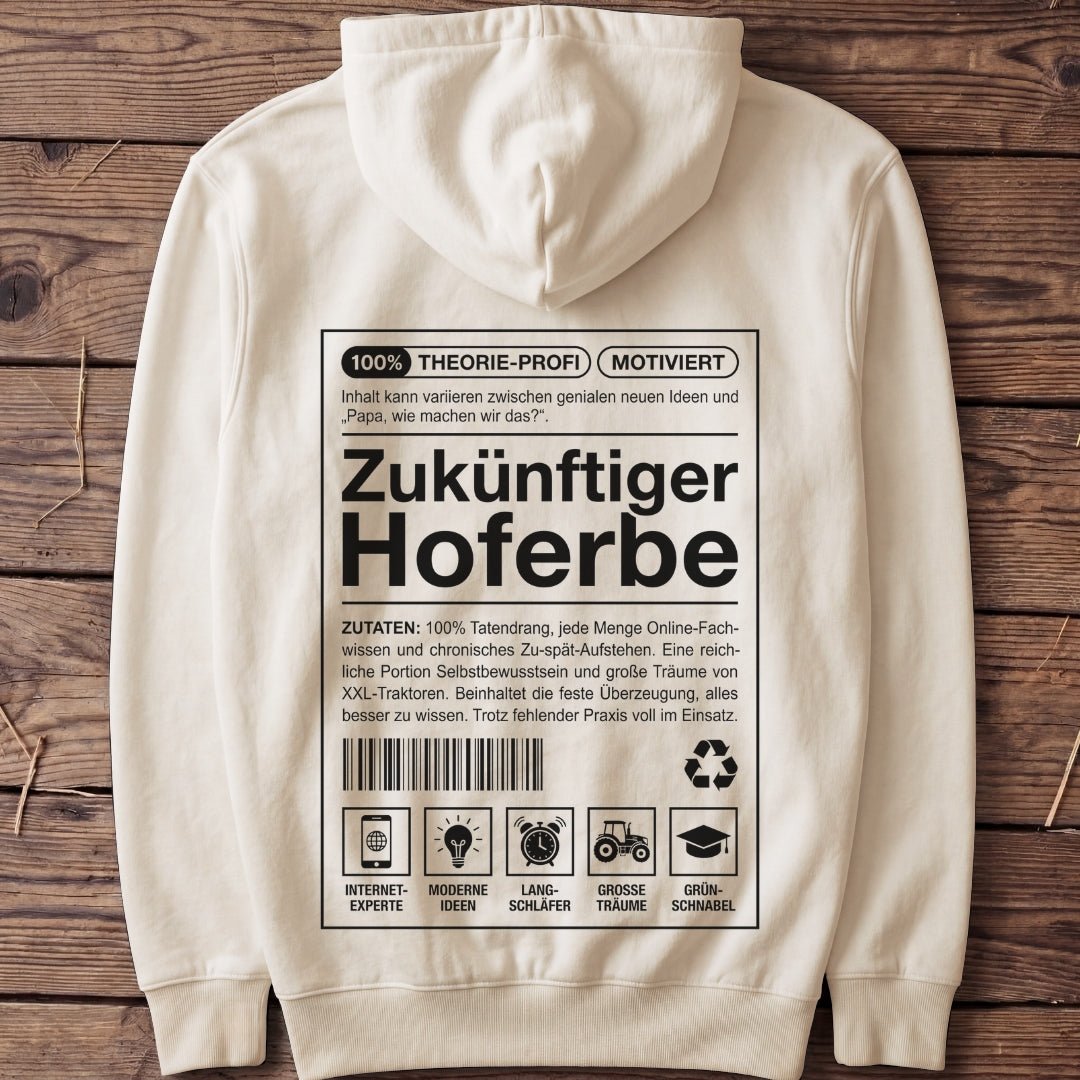 Unisex Premium Hoodie "Zukünftiger Hoferbe" - Agrarelite