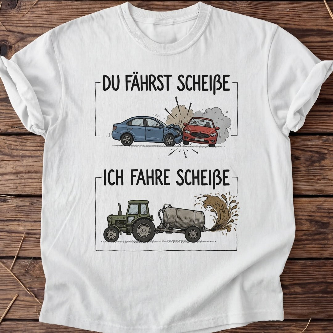 Unisex T-Shirt "Fahren" - Agrarelite