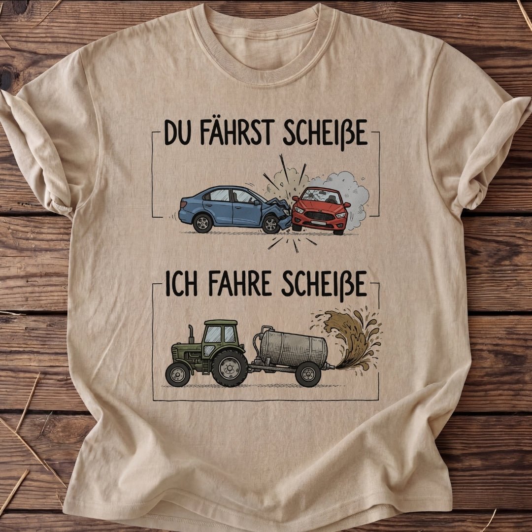 Unisex T-Shirt "Fahren" - Agrarelite