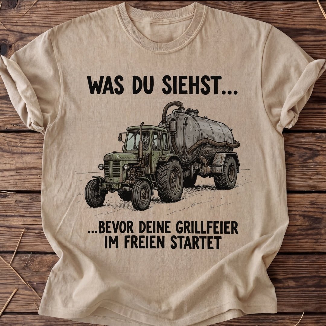 Unisex T-Shirt "Grillfeier" - Agrarelite