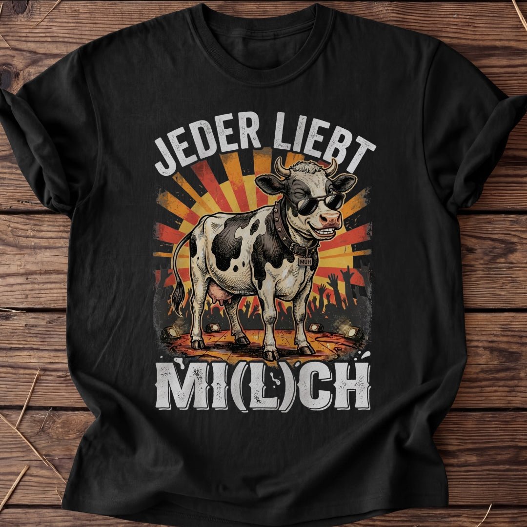 Unisex T-Shirt "Jeder liebt Mi(l)ch" - Agrarelite