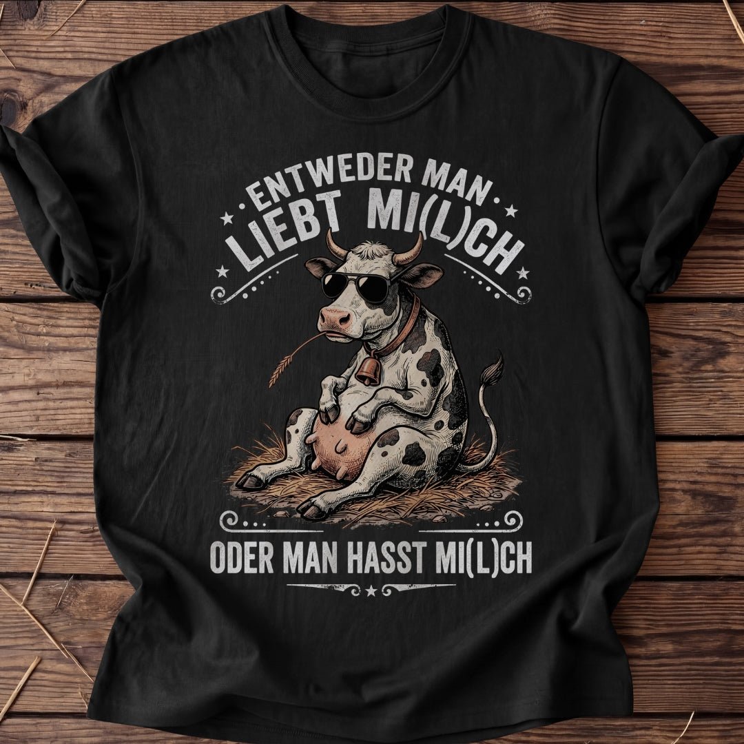 Unisex T-Shirt "Man liebt Mi(l)ch" - Agrarelite
