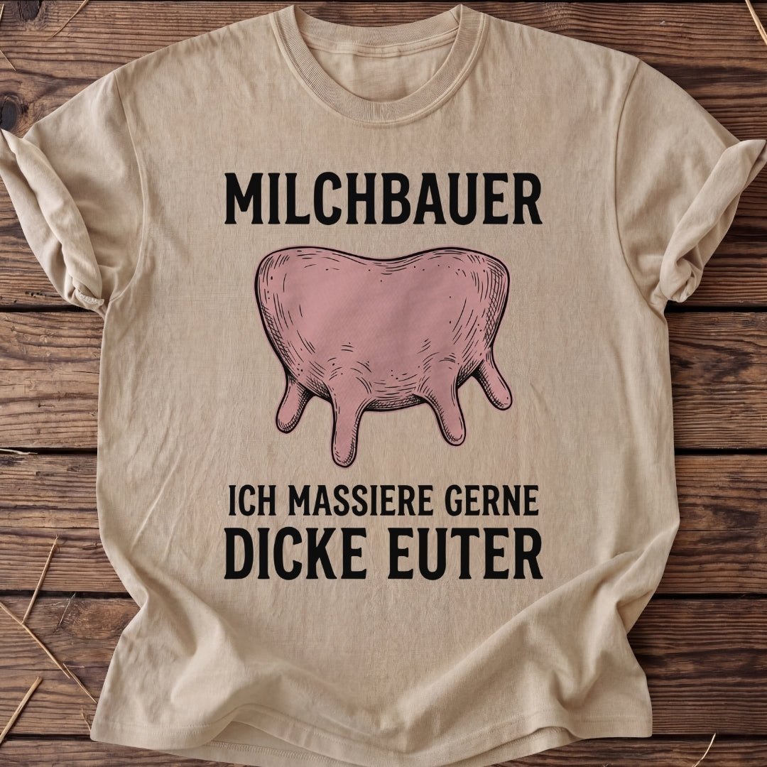 Unisex T-Shirt "Milchbauer" - Agrarelite