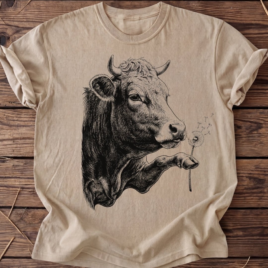 Unisex T-Shirt "Pusteblume Kuh" - Agrarelite