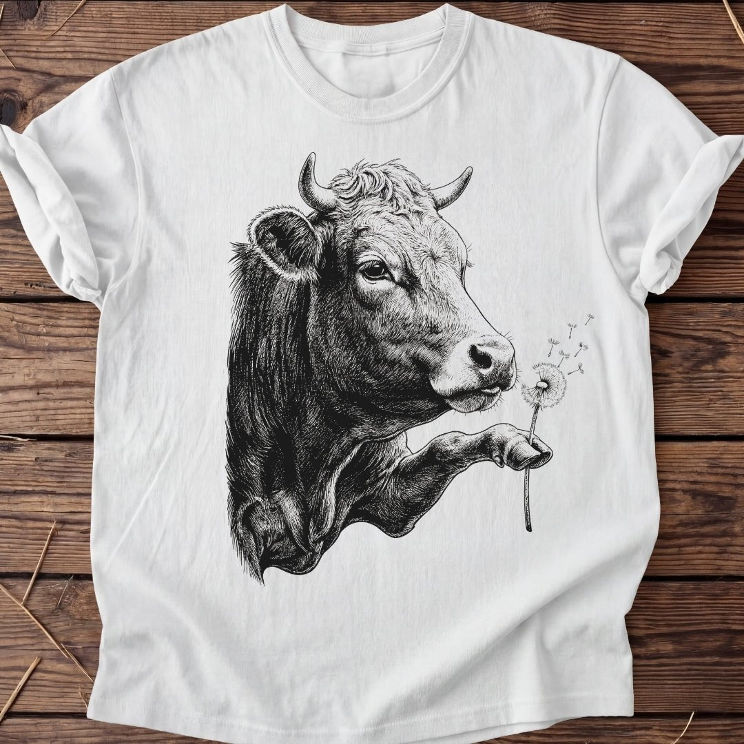 Unisex T-Shirt "Pusteblume Kuh" - Agrarelite