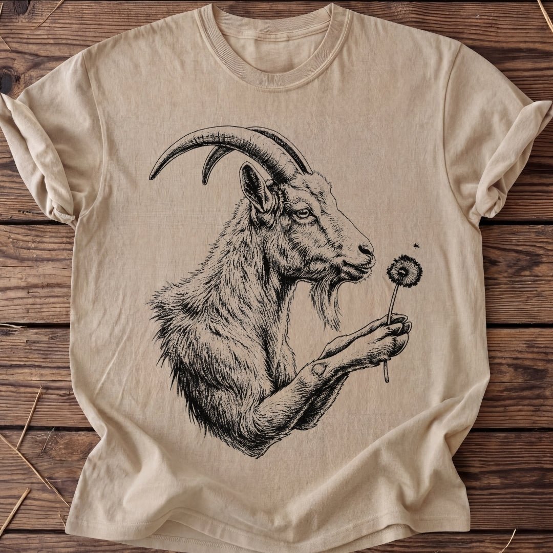 Unisex T-Shirt "Pusteblume Ziege" - Agrarelite
