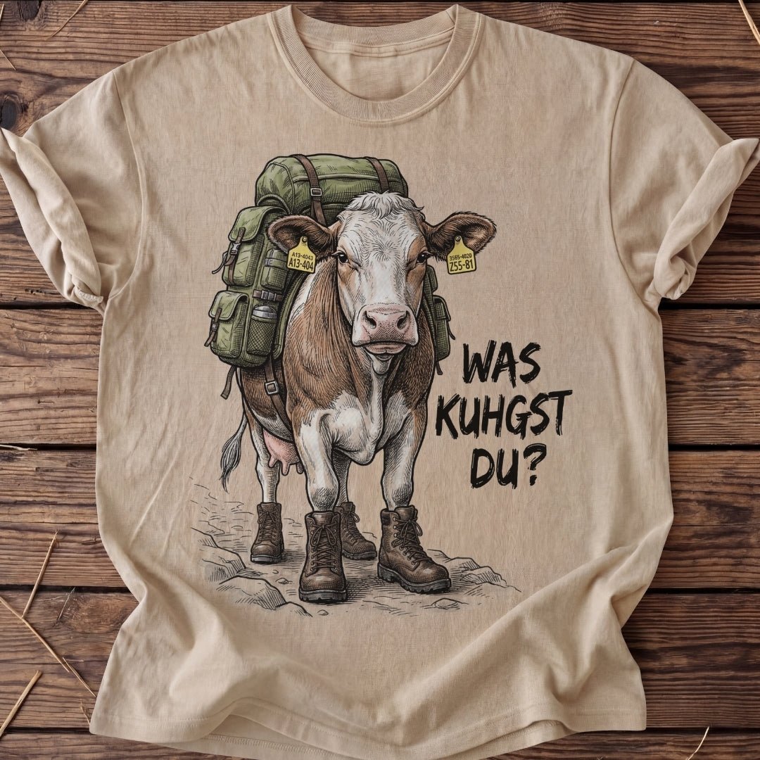 Unisex T-Shirt "Was kuhgst du?" - Agrarelite