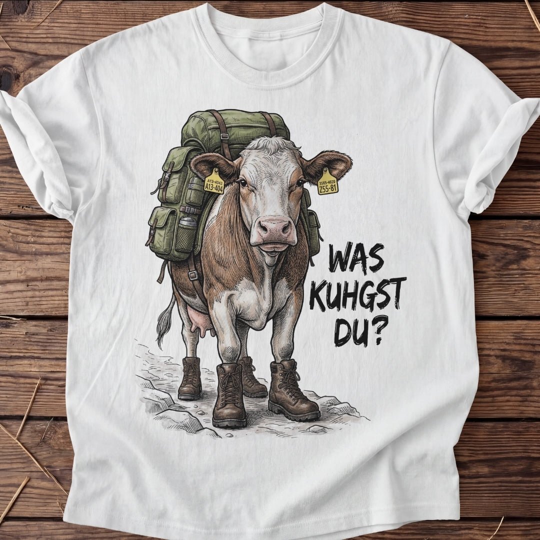 Unisex T-Shirt "Was kuhgst du?" - Agrarelite