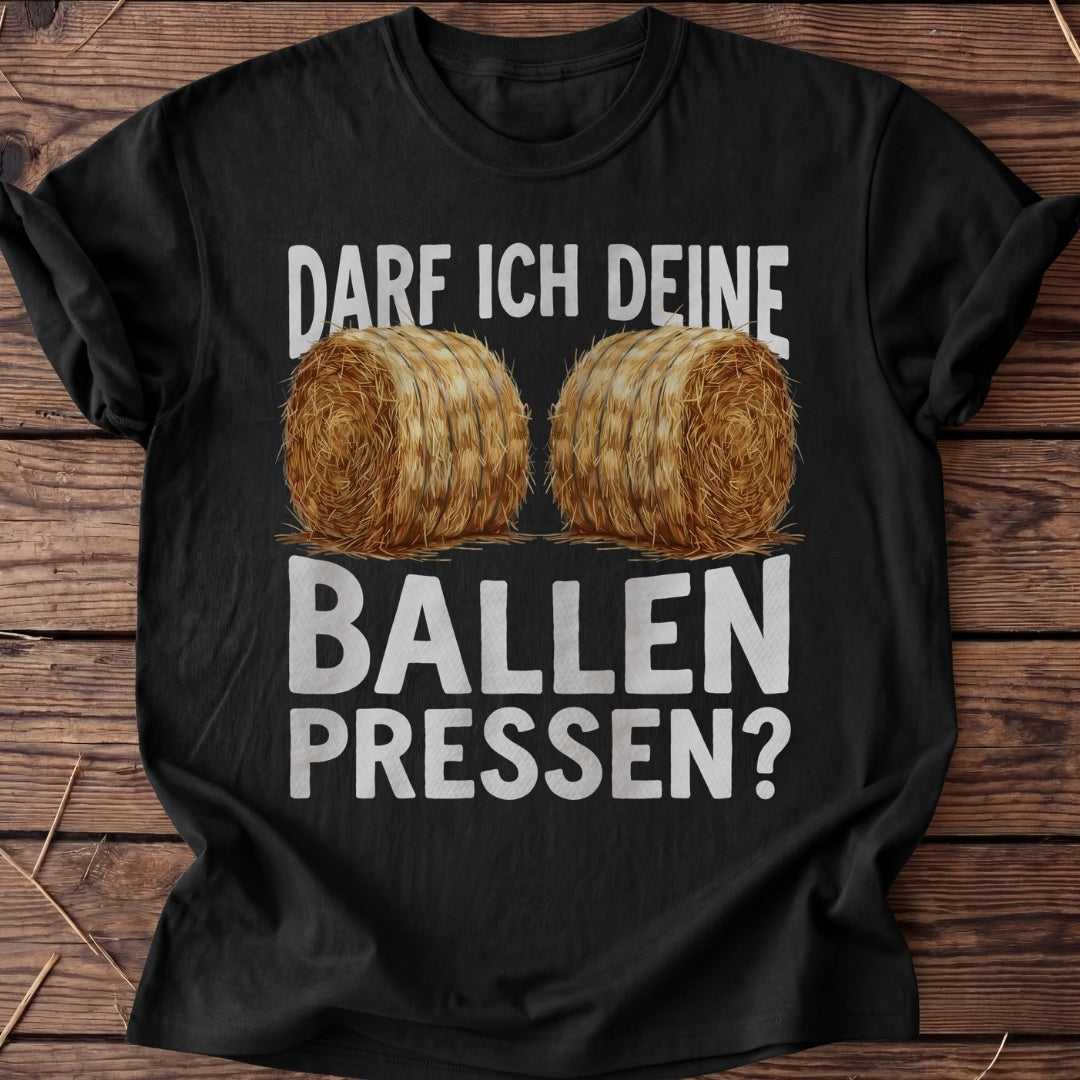 Unisex T-Shirt "Ballen pressen"