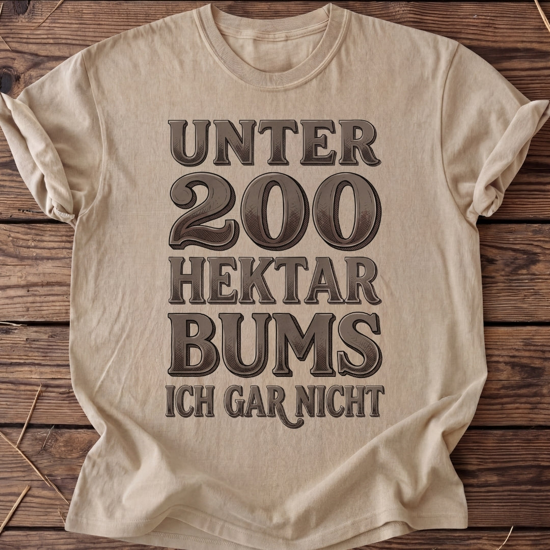 Unisex T-Shirt "200 Hektar"