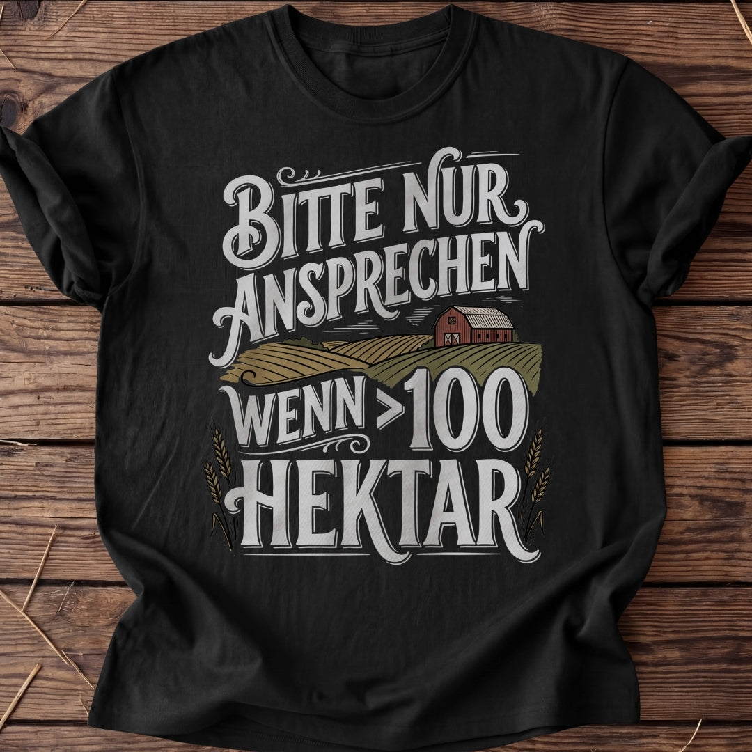 Unisex T-Shirt "100 Hektar"