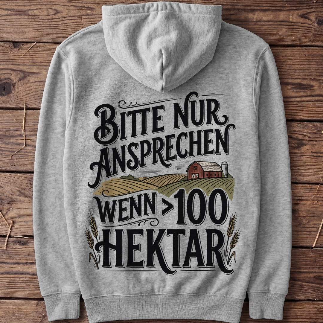 Unisex Hoodie "100 Hektar"