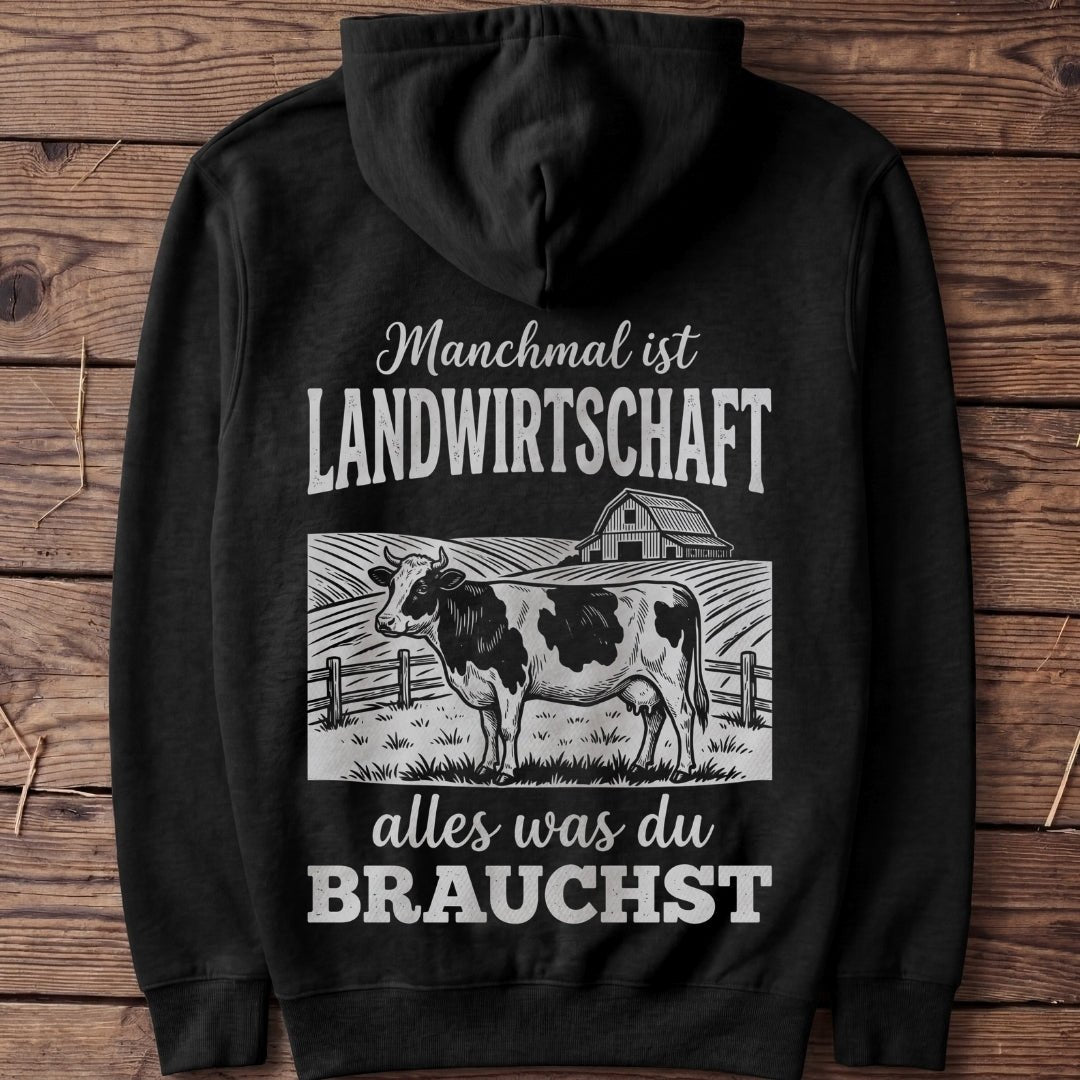 Unisex Hoodie "Alles was du brauchst" - Agrarelite