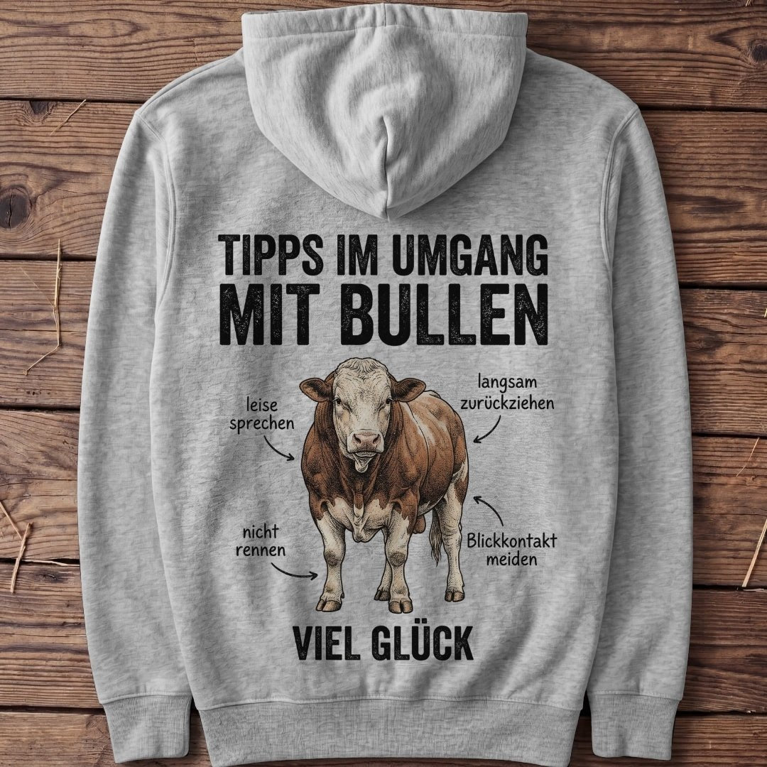 Unisex Hoodie "Bullen" - Agrarelite