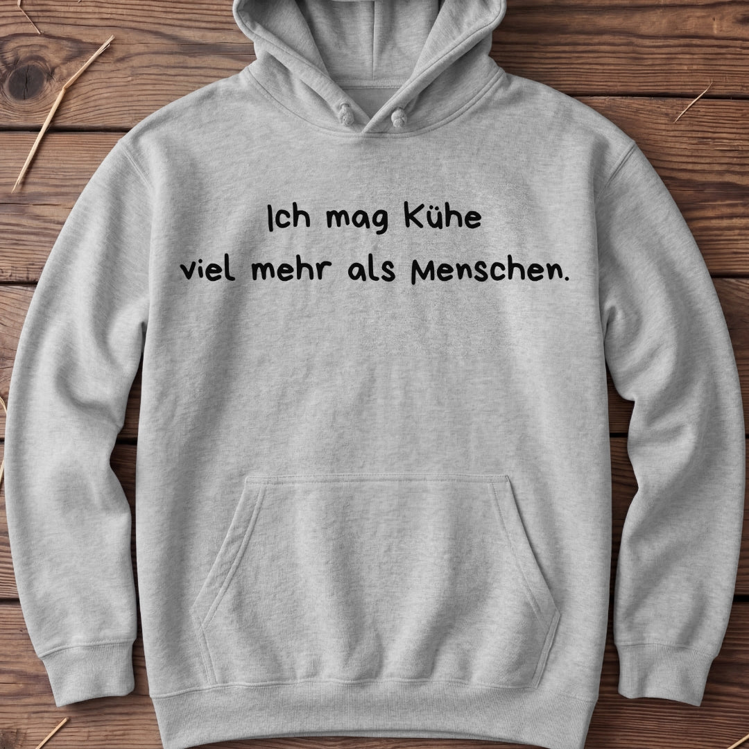 Unisex Hoodie "Ich mag Kühe" - Agrarelite