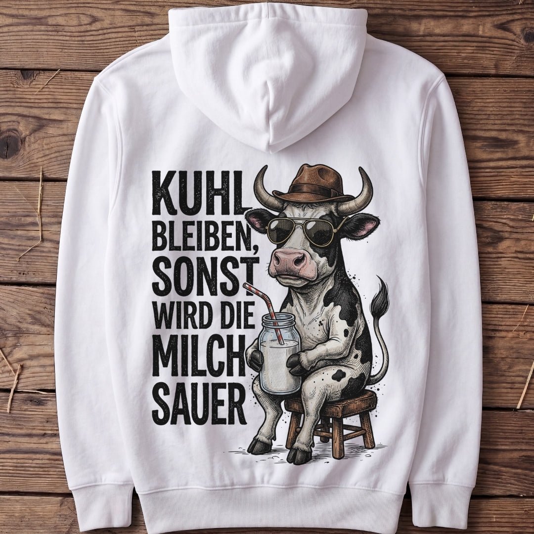 Unisex Hoodie "Kuhl bleiben" - Agrarelite