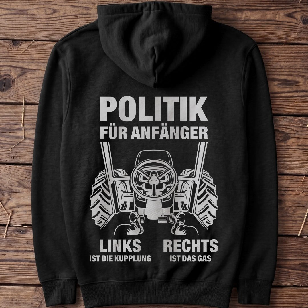 Unisex Hoodie "Politik" - Agrarelite
