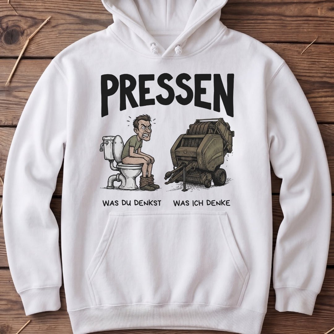 Unisex Hoodie "Pressen" - Agrarelite