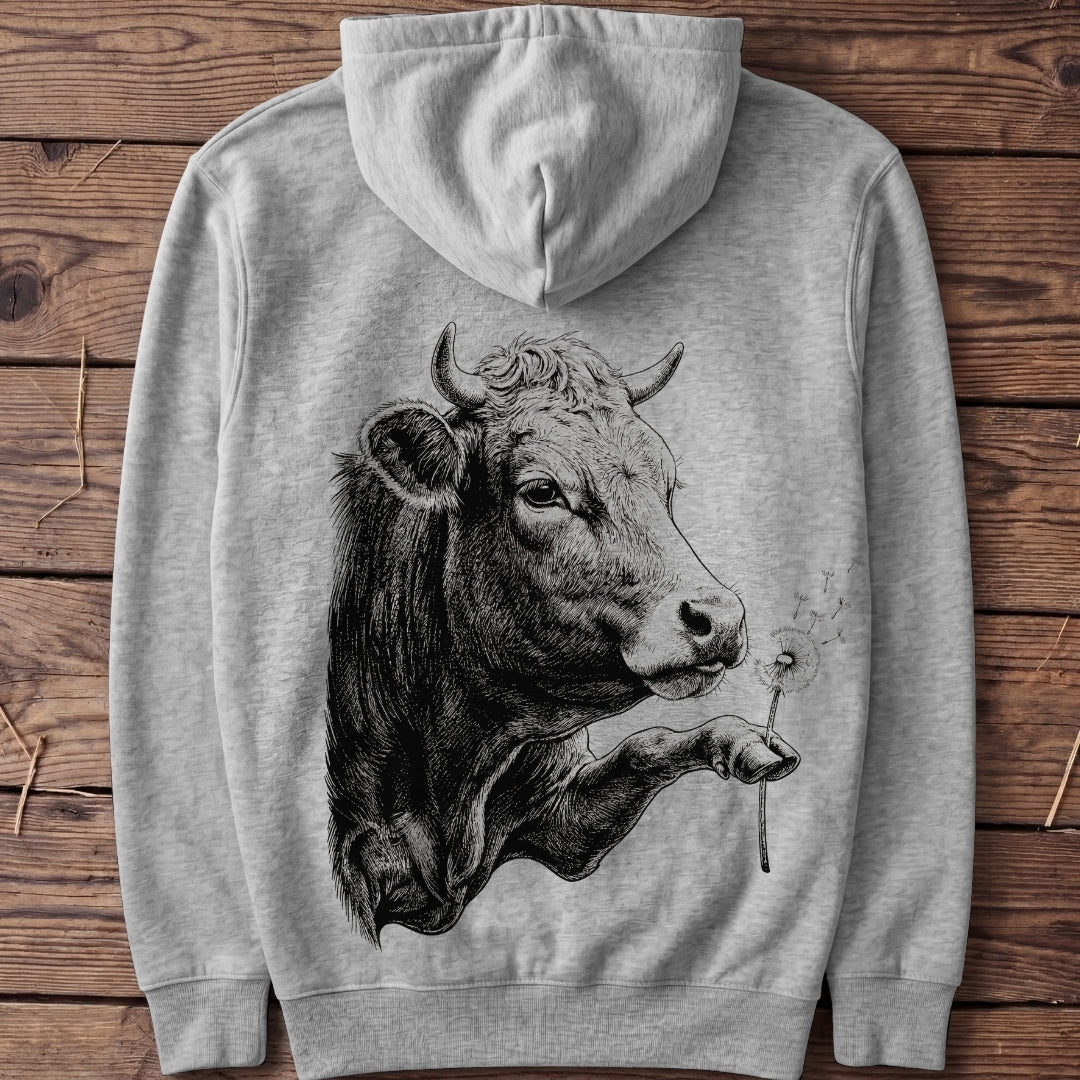 Unisex Hoodie "Pusteblume Kuh" - Agrarelite