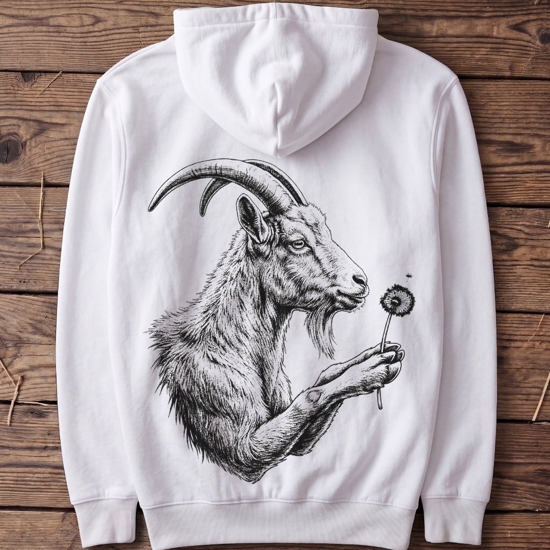 Unisex Hoodie "Pusteblume Ziege" - Agrarelite
