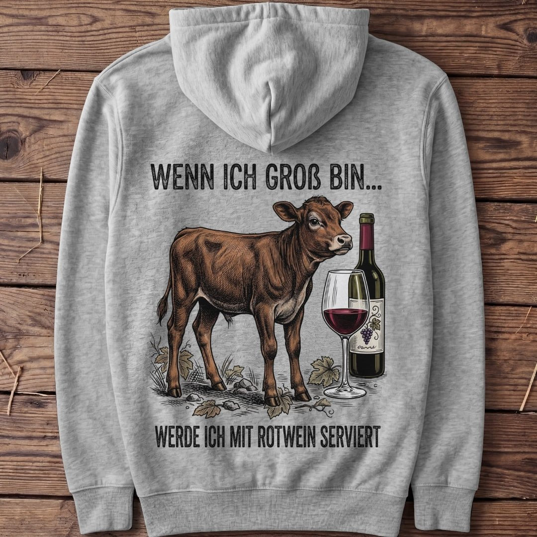 Unisex Hoodie "Rotwein" - Agrarelite