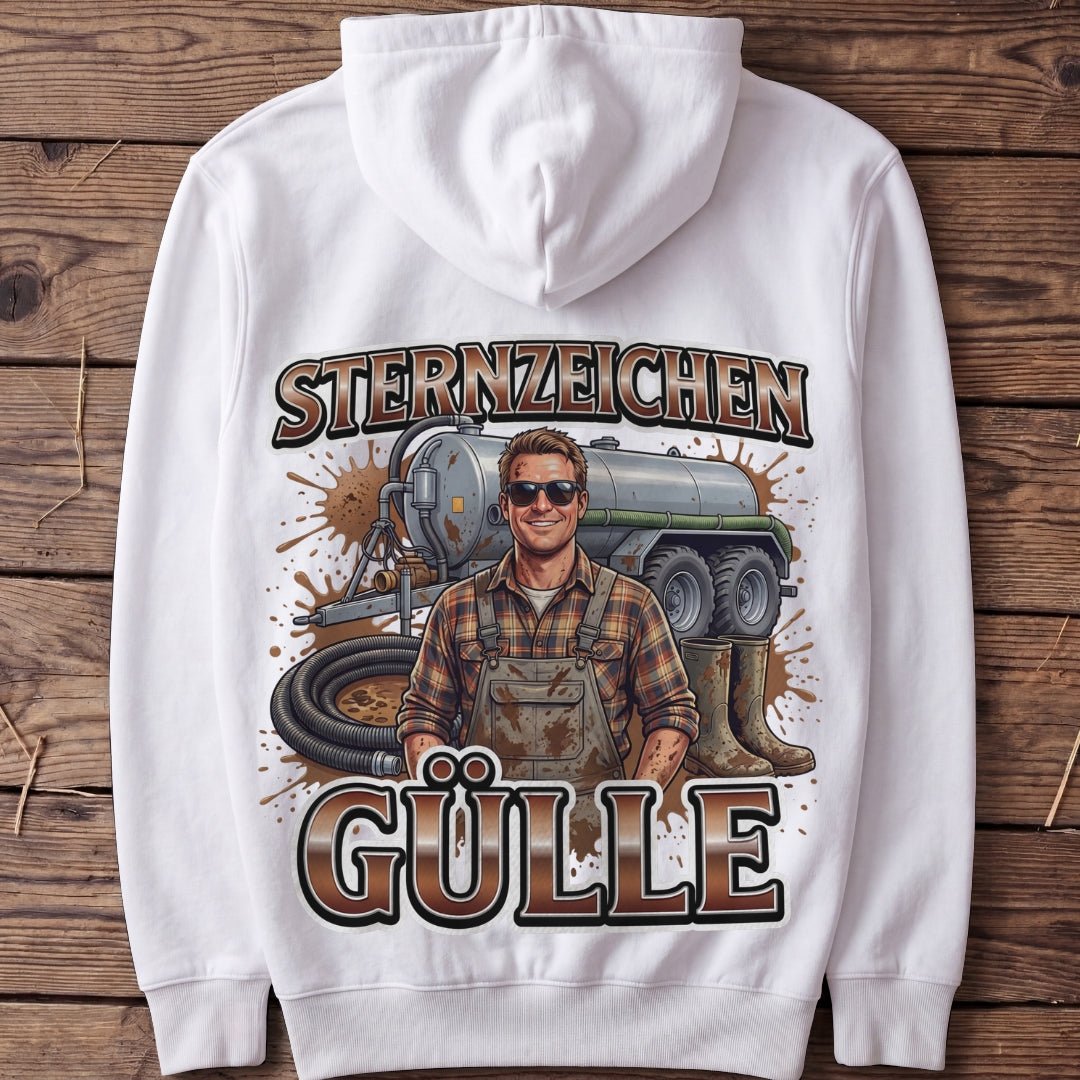 Unisex Hoodie "Sternzeichen Gülle Mann" - Agrarelite