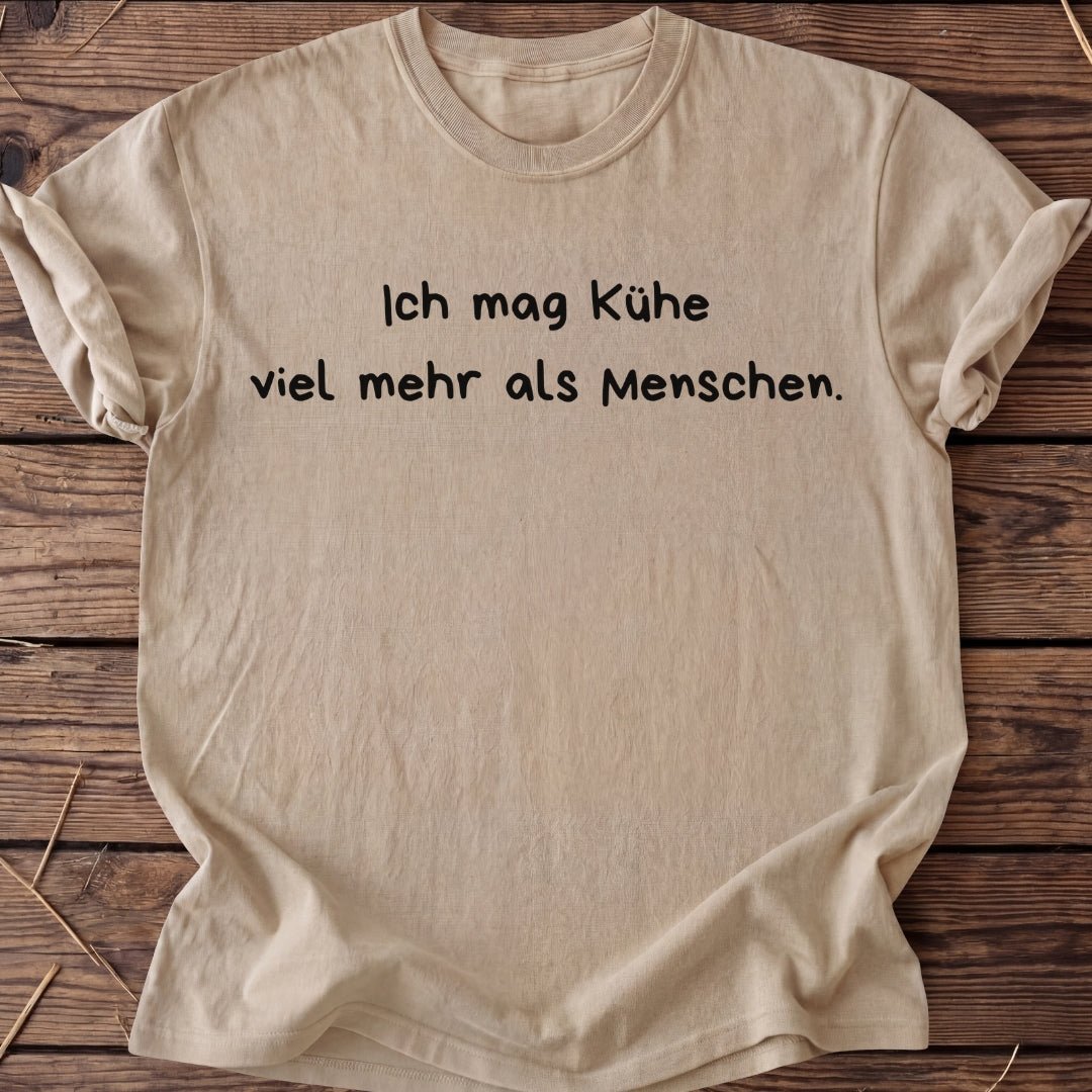 Unisex T-Shirt "Ich mag Kühe" - Agrarelite