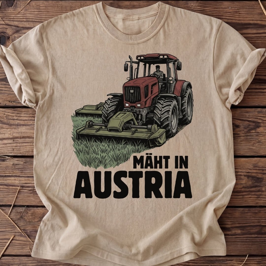 Unisex T-Shirt "Mäht in Austria" - Agrarelite