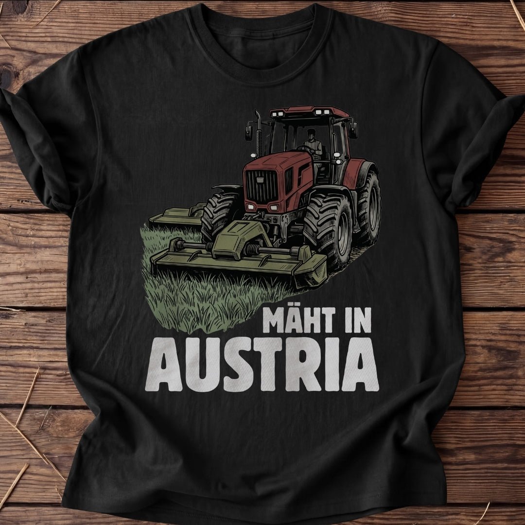Unisex T-Shirt "Mäht in Austria" - Agrarelite