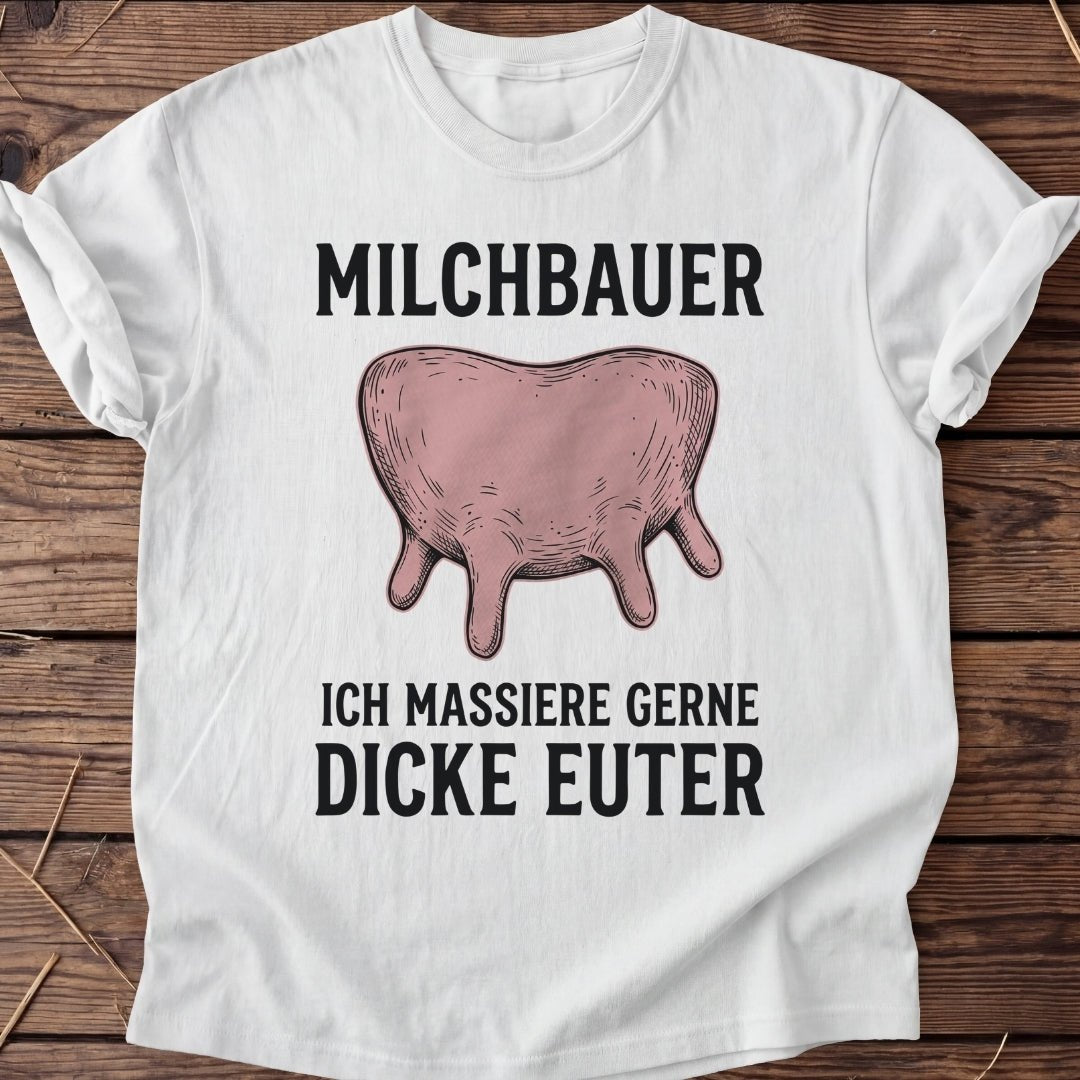 Unisex T-Shirt "Milchbauer" - Agrarelite