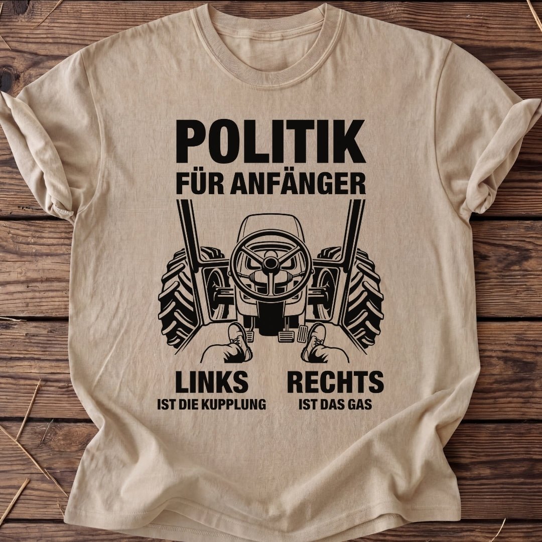 Unisex T-Shirt "Politik" - Agrarelite