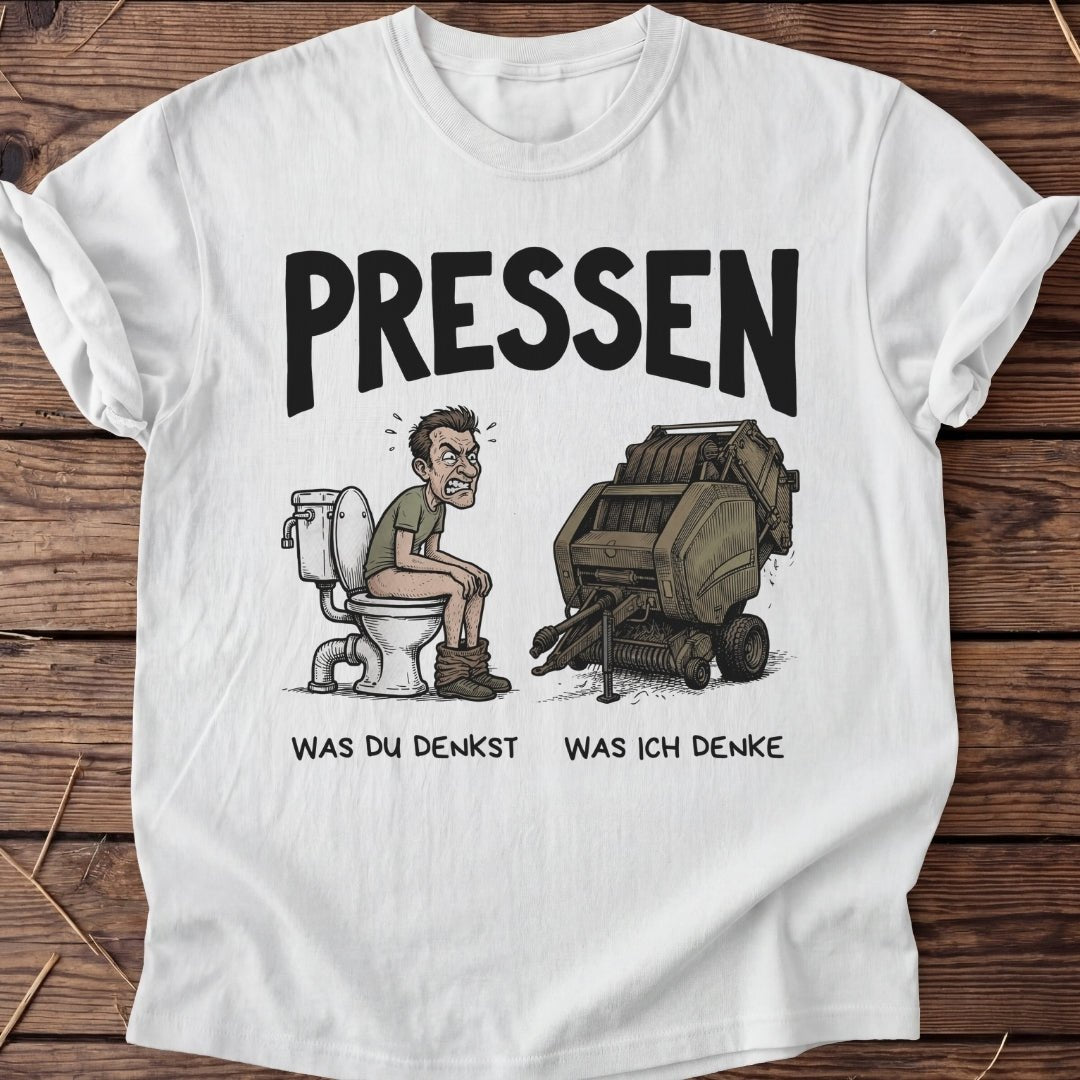 Unisex T-Shirt "Pressen" - Agrarelite