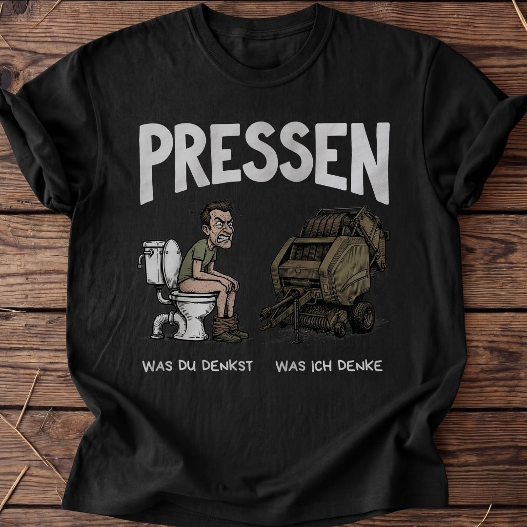 Unisex T-Shirt "Pressen" - Agrarelite