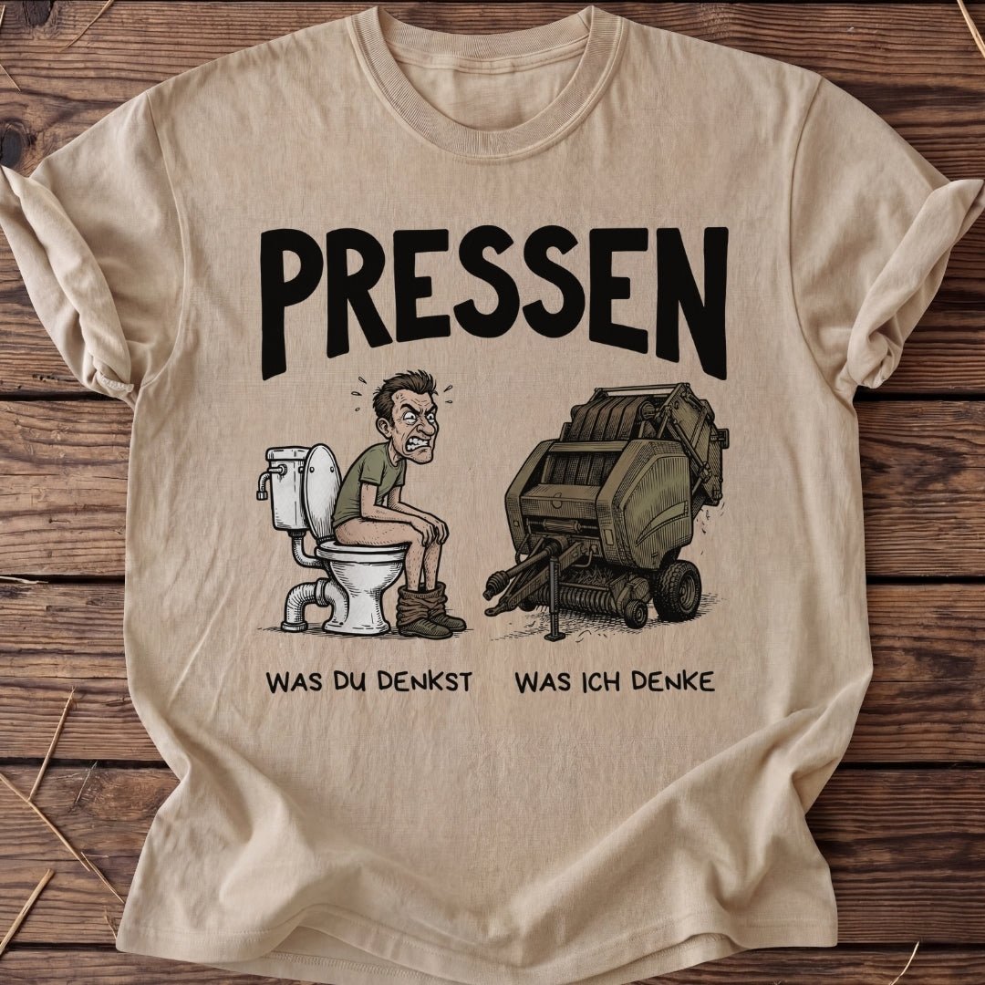 Unisex T-Shirt "Pressen" - Agrarelite