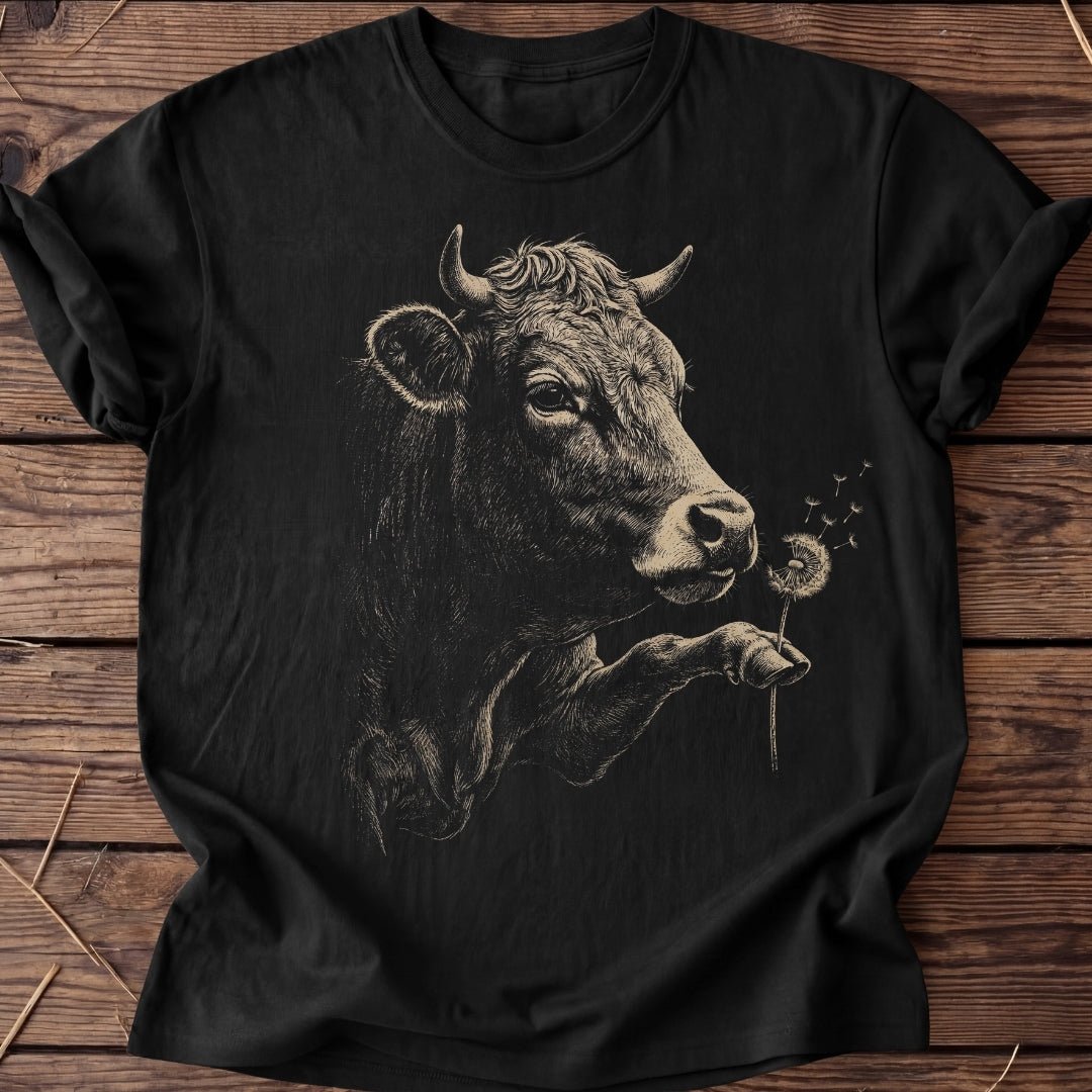 Unisex T-Shirt "Pusteblume Kuh" - Agrarelite