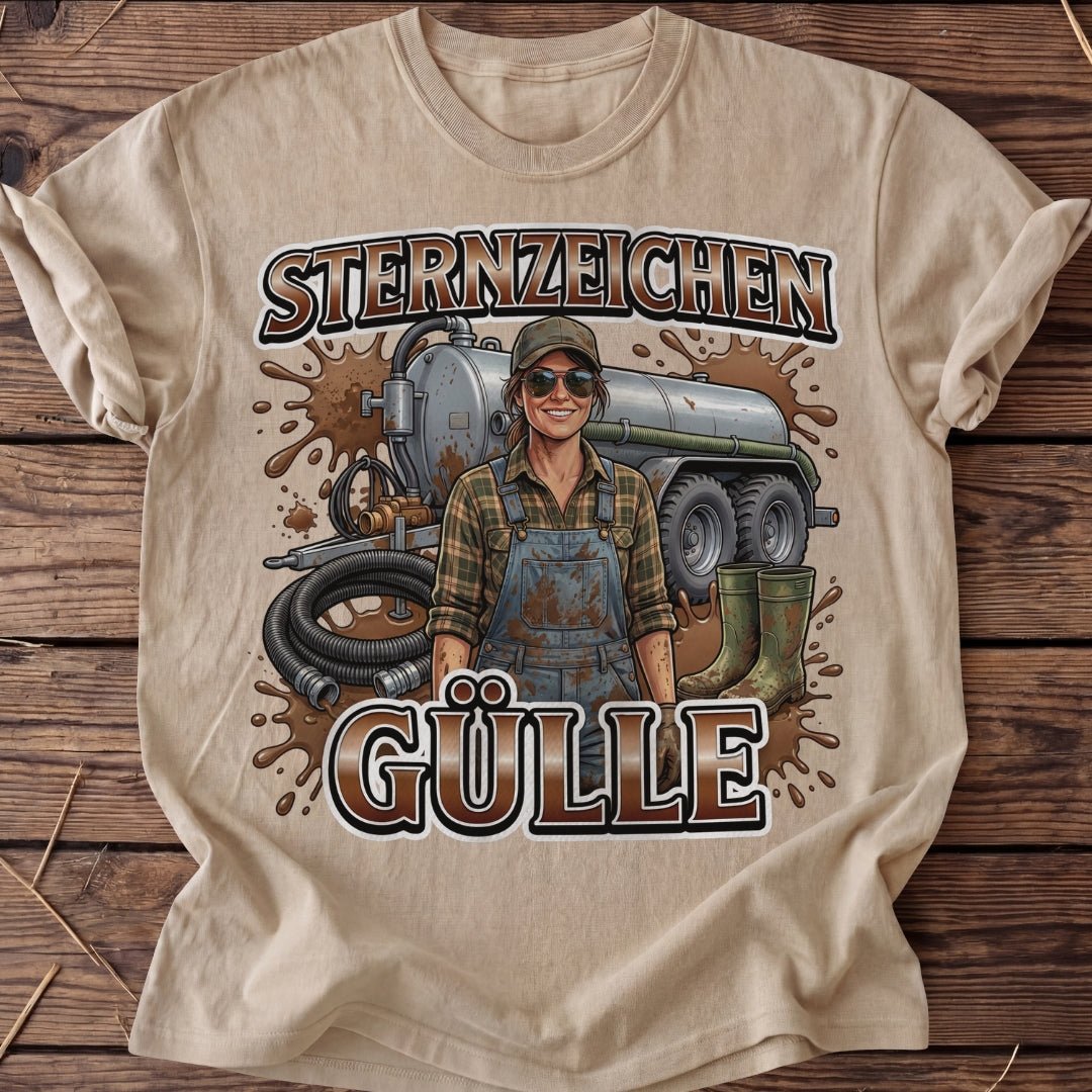 Unisex T-Shirt "Sternzeichen Gülle Frau" - Agrarelite