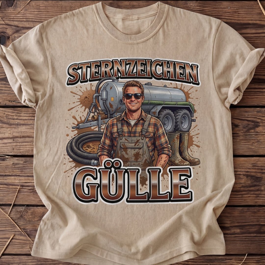 Unisex T-Shirt "Sternzeichen Gülle Mann" - Agrarelite