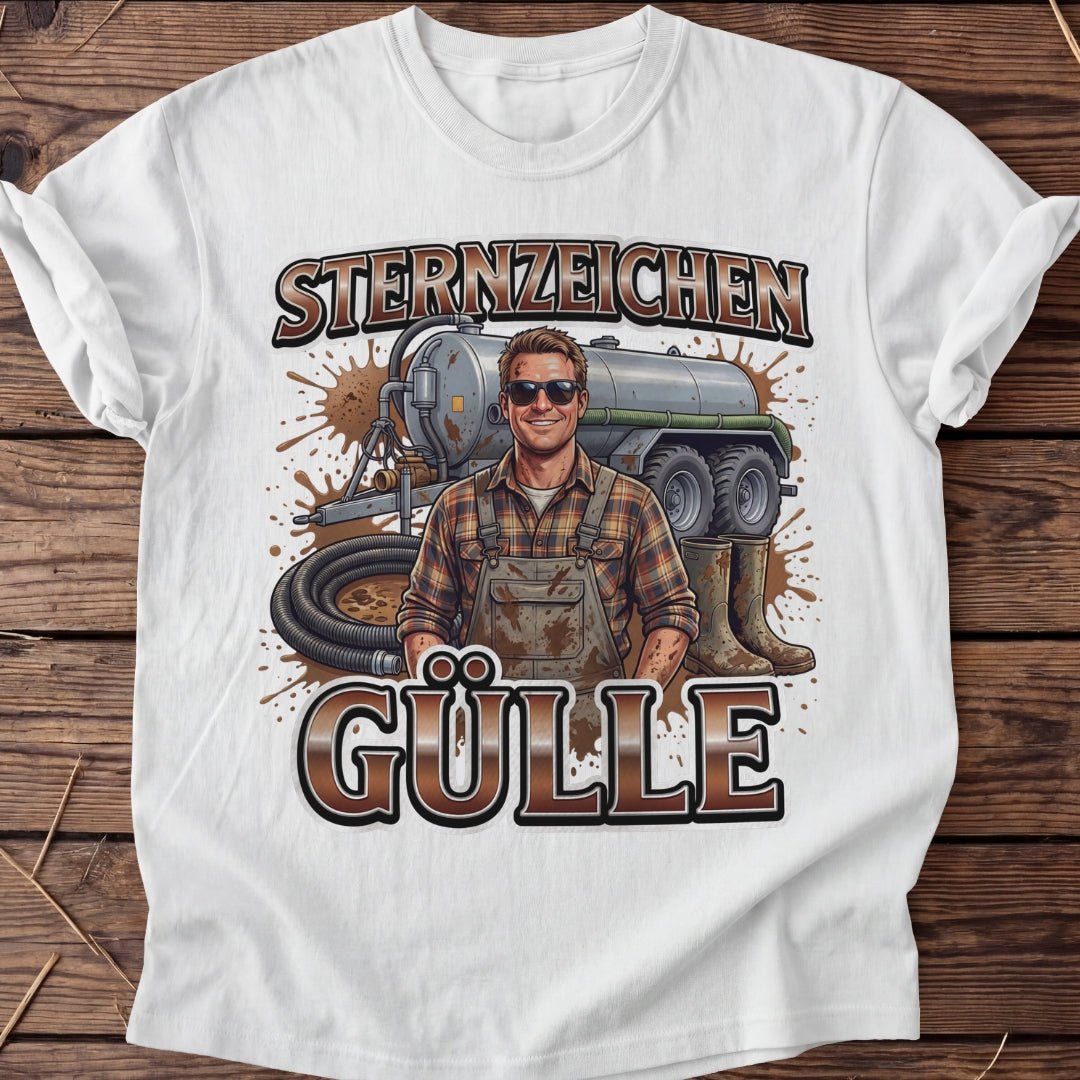 Unisex T-Shirt "Sternzeichen Gülle Mann" - Agrarelite